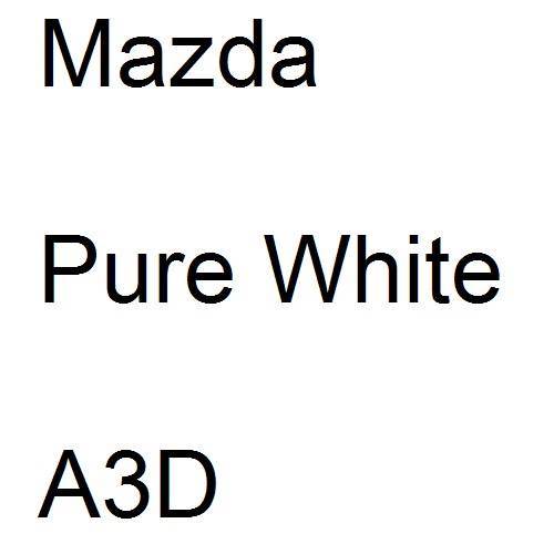 Mazda, Pure White, A3D.